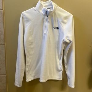North Face White Pullover